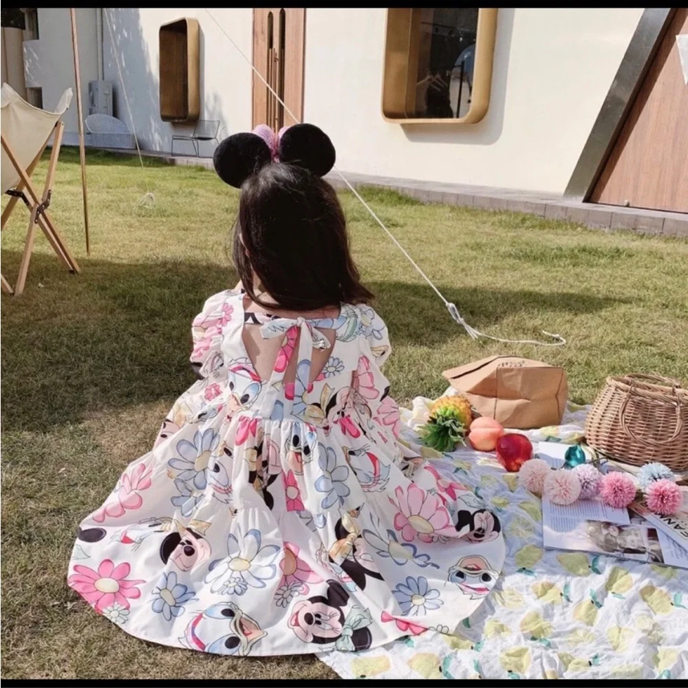 Minnie Mouse and Daisy Duck floral dress - Picture 6 of 11